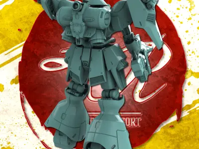 War Dog Heavy Battle Suit 3D print model