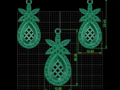 Half set 0035 3D print model