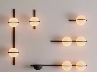 Lights wall sconces 3D model