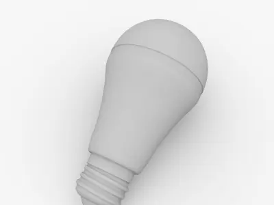 LED Bulb 3D model