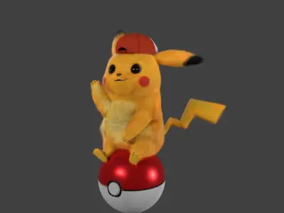 Pokemon Pikachu 3D model