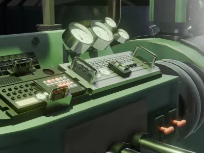 Old Sci-fi Generator 3D model