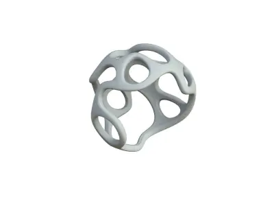 SciFi Cube Object No 39865 Low Poly Shape Texture