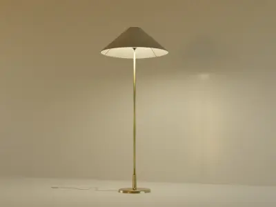Floor Lamp Classic Low-poly 3D model