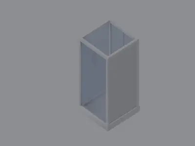Shower 3D model