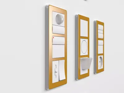 LK FUGA CHOICE Sockets and Switches 3D model 3D model