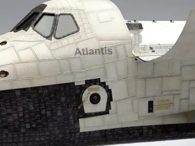  Space Shuttle High Poly 