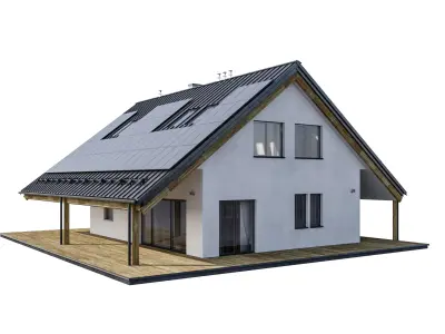 Modern house 22 3D model