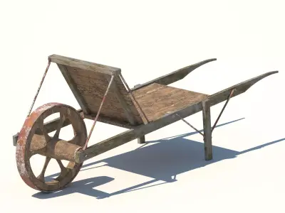 Wheelbarrow - 3D model