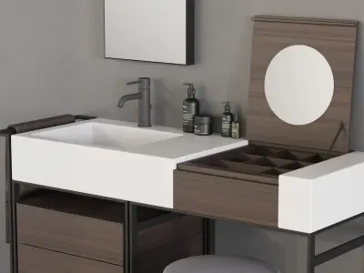 Ceramica Cielo Narciso Washbasin  3D model