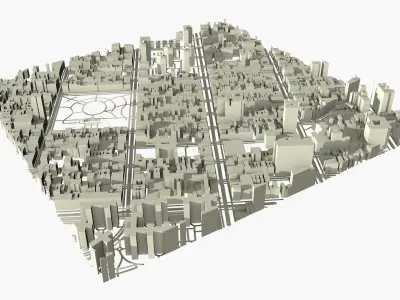 New York City 3D Model 3D model