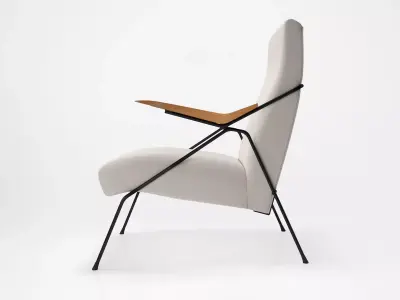 Monika Lounge Chair 3D model