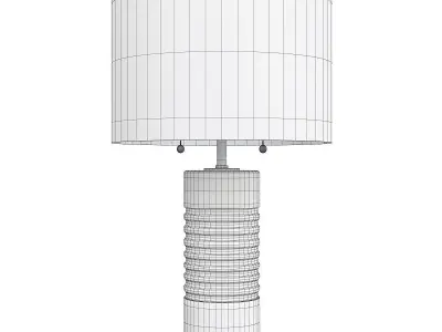 TALL CUT CRYSTAL TABLE LAMP Low-poly 3D model
