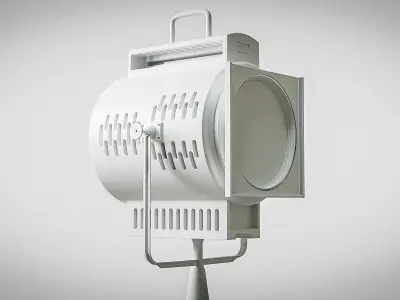Stage Spotlight 3D model