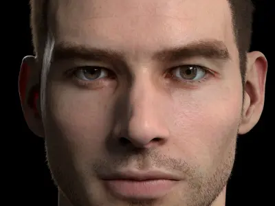  Realistic Male (Rigged) 
