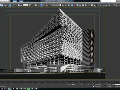 Complex Buildings 3D model