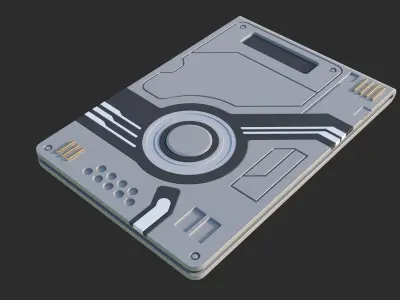 Printable Time Travel Card Case - Alice 3D print model