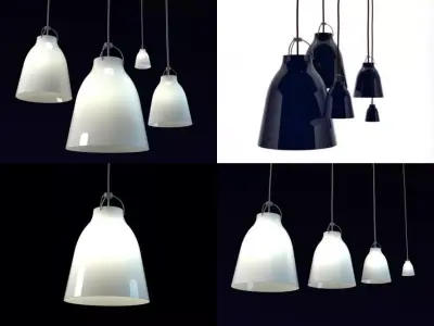 C P pendant lamp 3D model