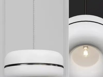 Delta pendant lamp 3D model