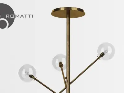 Romatti Cepheus Hanging lamp 3D model