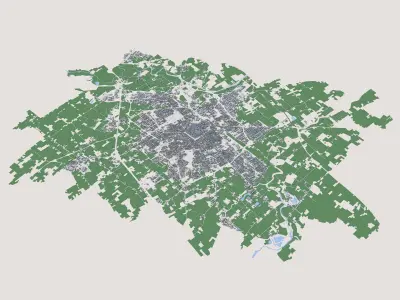 Modena City Italy 3D model