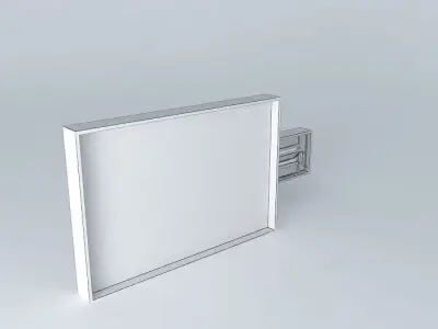 janelaedson box with squares Free 3D model