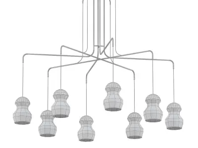 ZOEY CHANDELIER 3D model