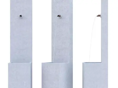 Echo Fountain 3D model