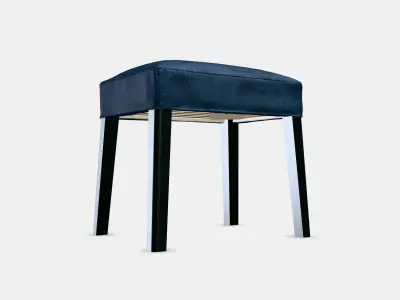 SAKARIAS Stool 2 Low-poly 3D model