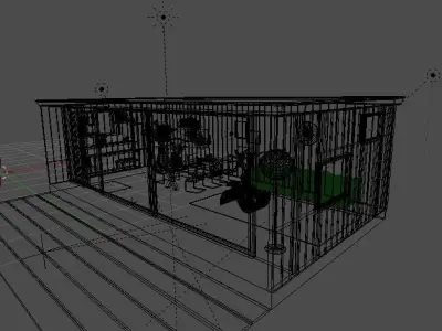 Interior design 3D model 10