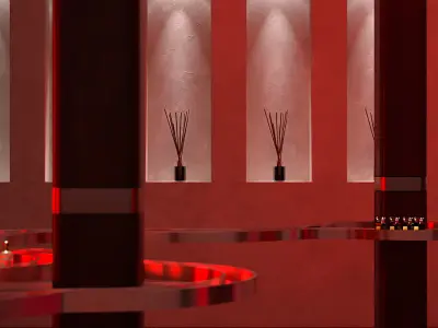 Perfume Entrance Project 3D model