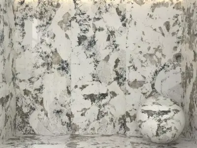 Blanc Luminix marble 3D model