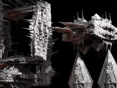Facility overlord bases 4 3D model