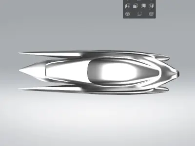 Speedboat   tomorrow I will love you 3D model