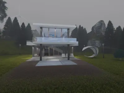 Summer House 3D model