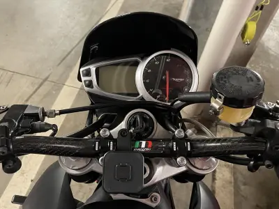 Triumph Street Triple 675 Gauge Bracket for Single Headlight 3D print model