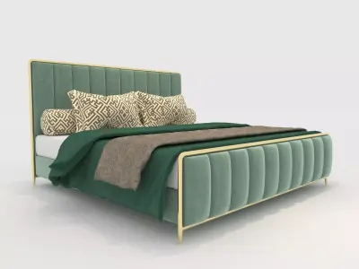 Bed 4 3D model