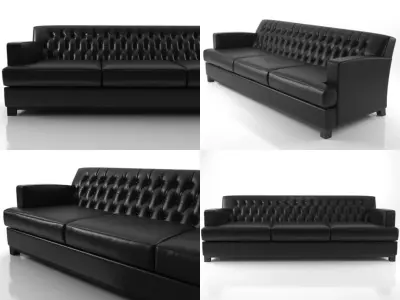 Hammercap Sofa 3D model
