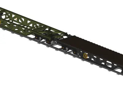 RAIL CARS PACK  and CARGO STL and STP CAD 3D print model