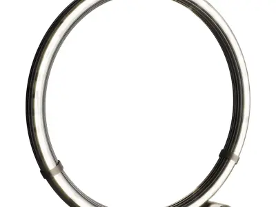 AROMAS Elli CCT LED 107cm floor lamp dimmable Low-poly 3D model