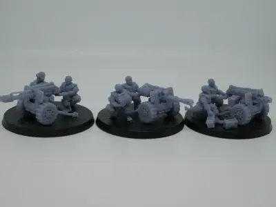 Hive-City Guard Heavy Weapons Squad 3D print model