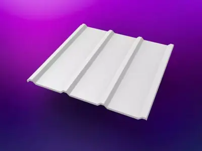 metal roofing panel 3D print model