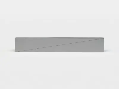 Rampart soap bar Low-poly 3D model