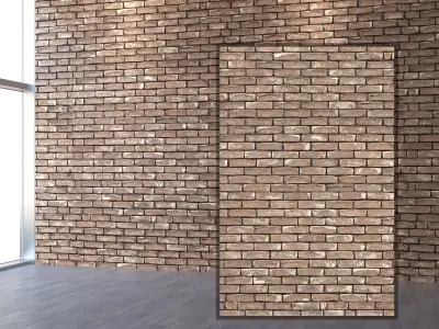 Brickwork brown 193 Texture