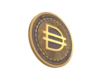Dai Coin v2 002 3D model