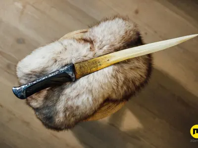 Paul Atreides - Jamis - Crysknife - Dune 3D print model