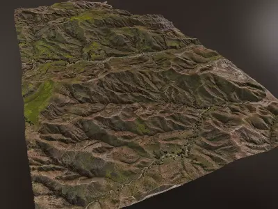 Landscape C - Scan 3D model