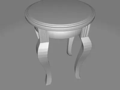 Carnegie Hill End Table 3D model