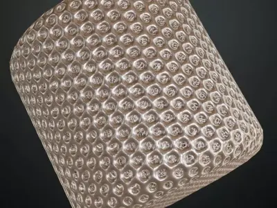 Silver Metal Grill Transparent PBR Seamless Texture buy