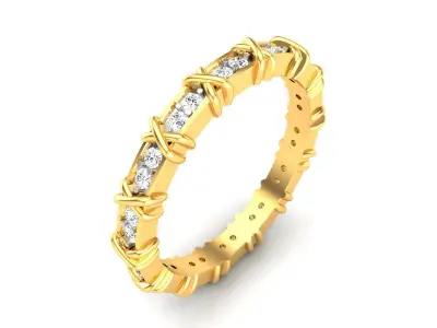 Solitaire Ring 3dm stl fbx obj render details 3D print model purchase
